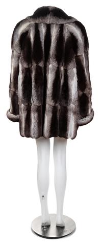 A Valentino Couture Chinchilla Jacket, No size.