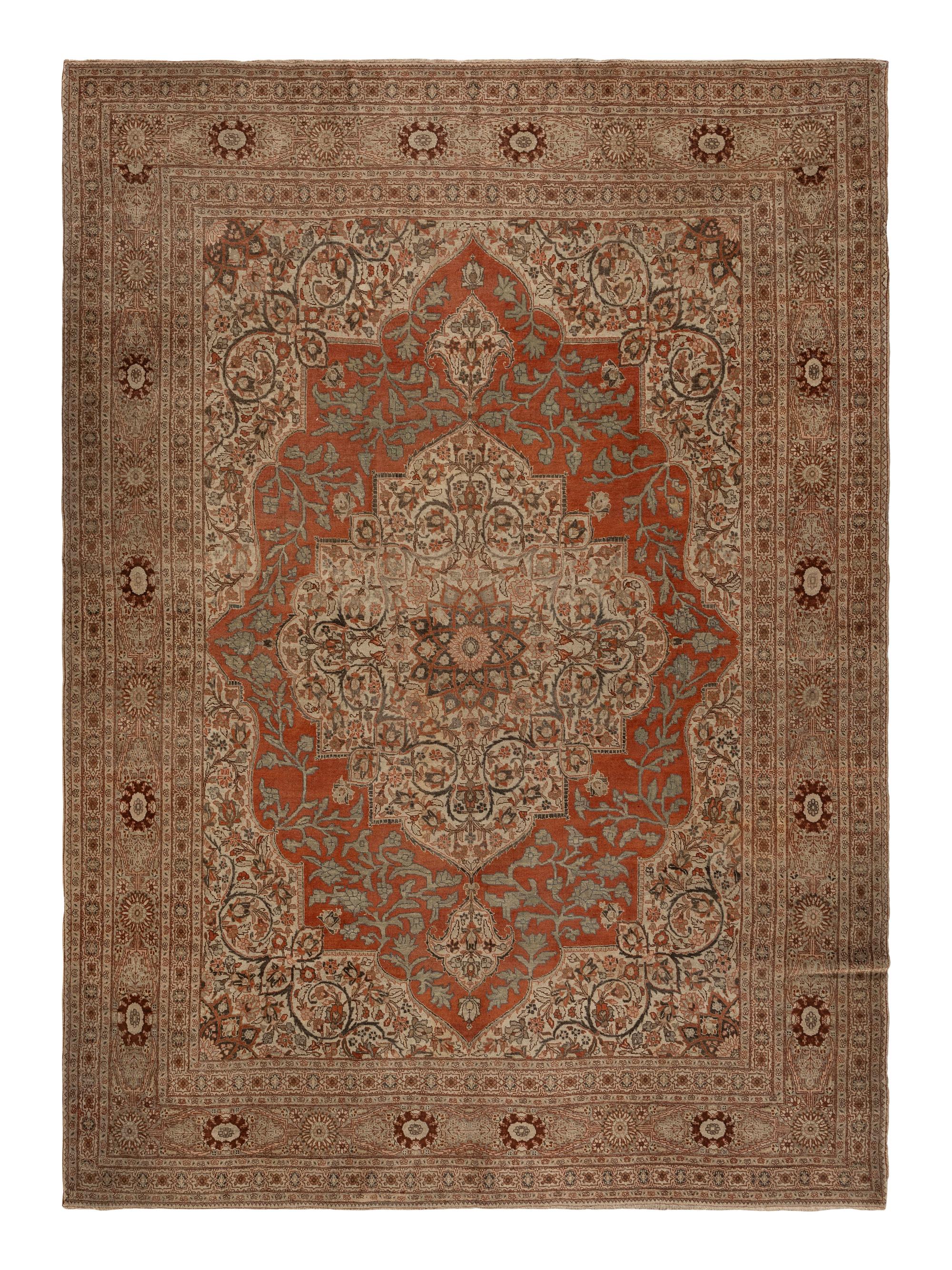 A Tabriz Rug