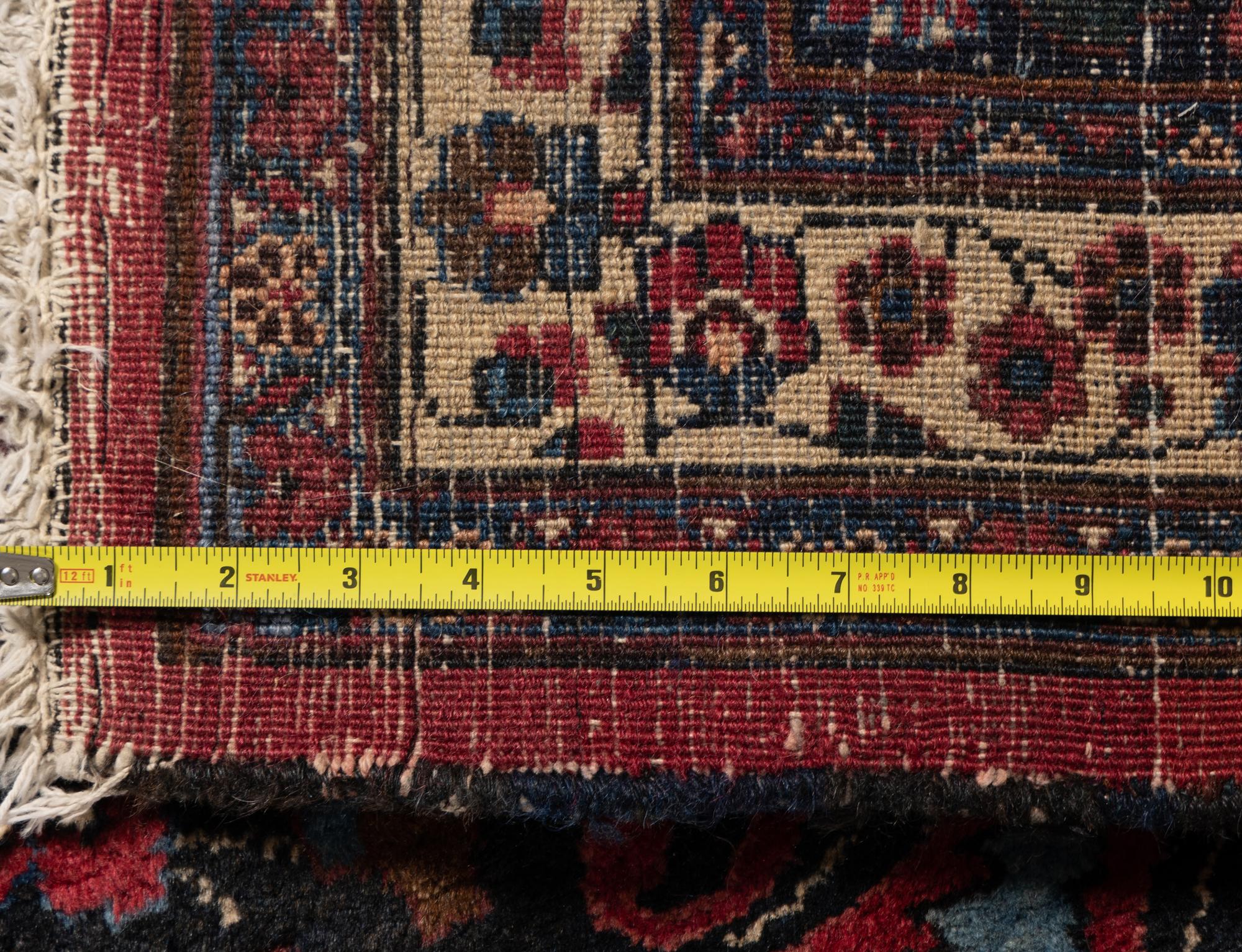 A Meshed Wool Rug