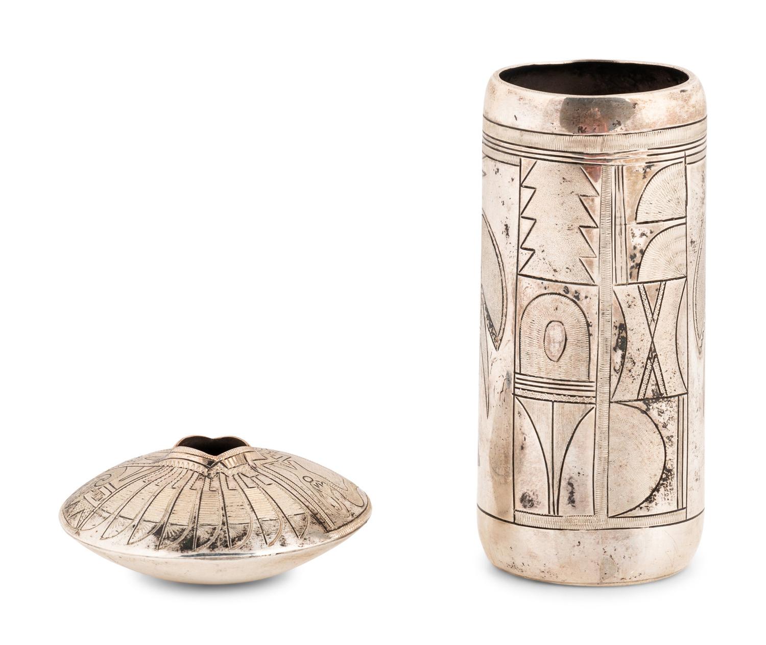 Miniature Silver Pots