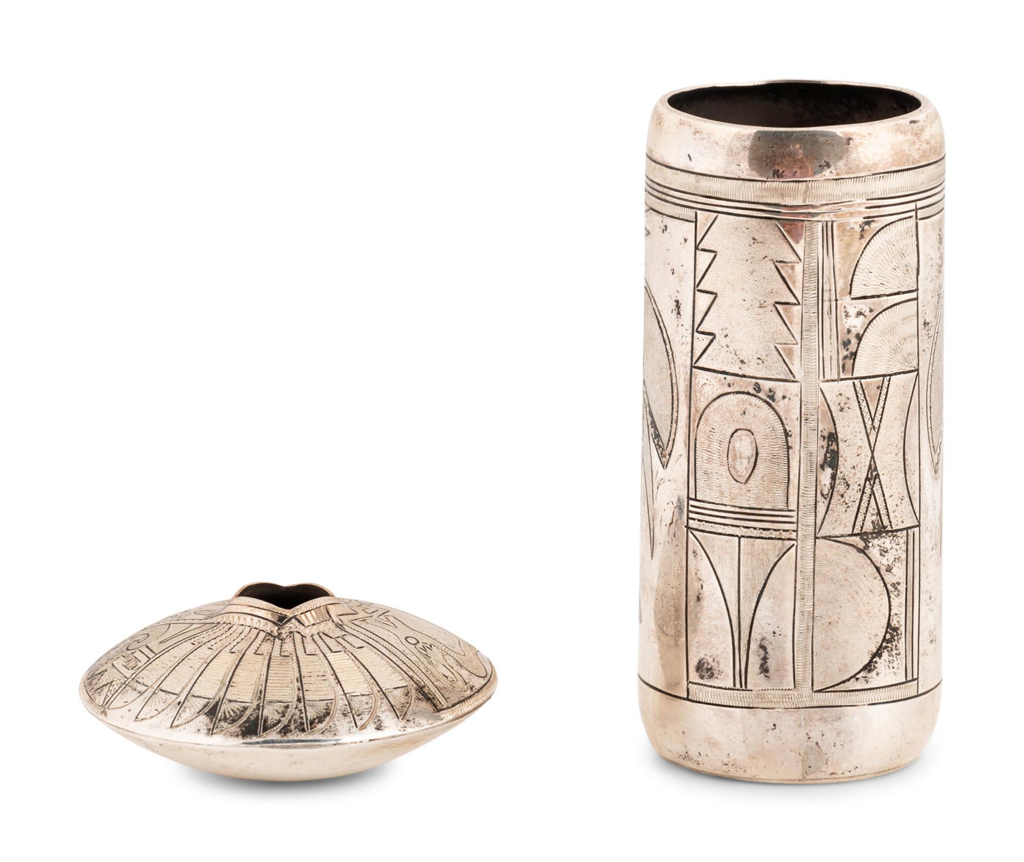 Miniature Silver Pots