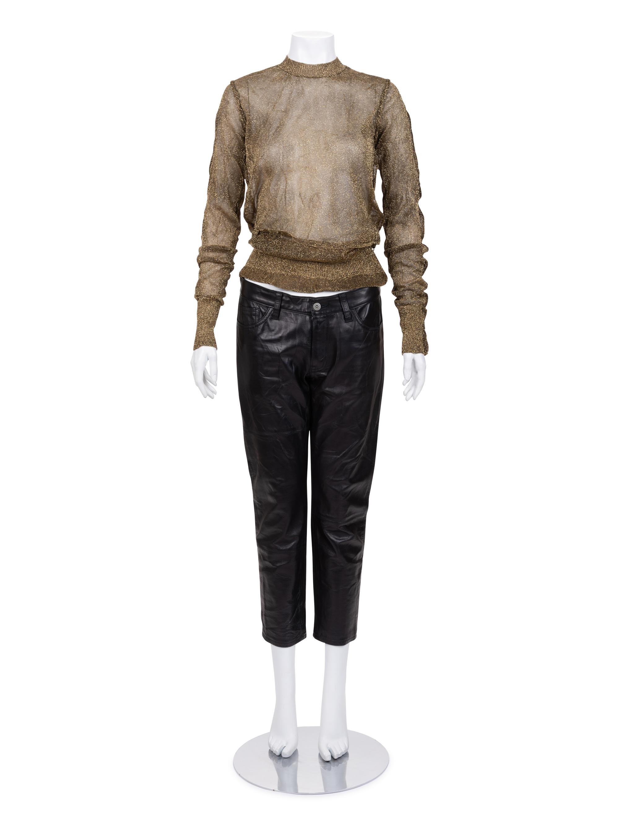 Junya Watanabe Punk Leather Three-Piece Ensemble, Fall/Winter 2006