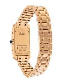 CARTIER, 18K YELLOW GOLD REF. 2482 'TANK AMERICAINE' WRISTWATCH