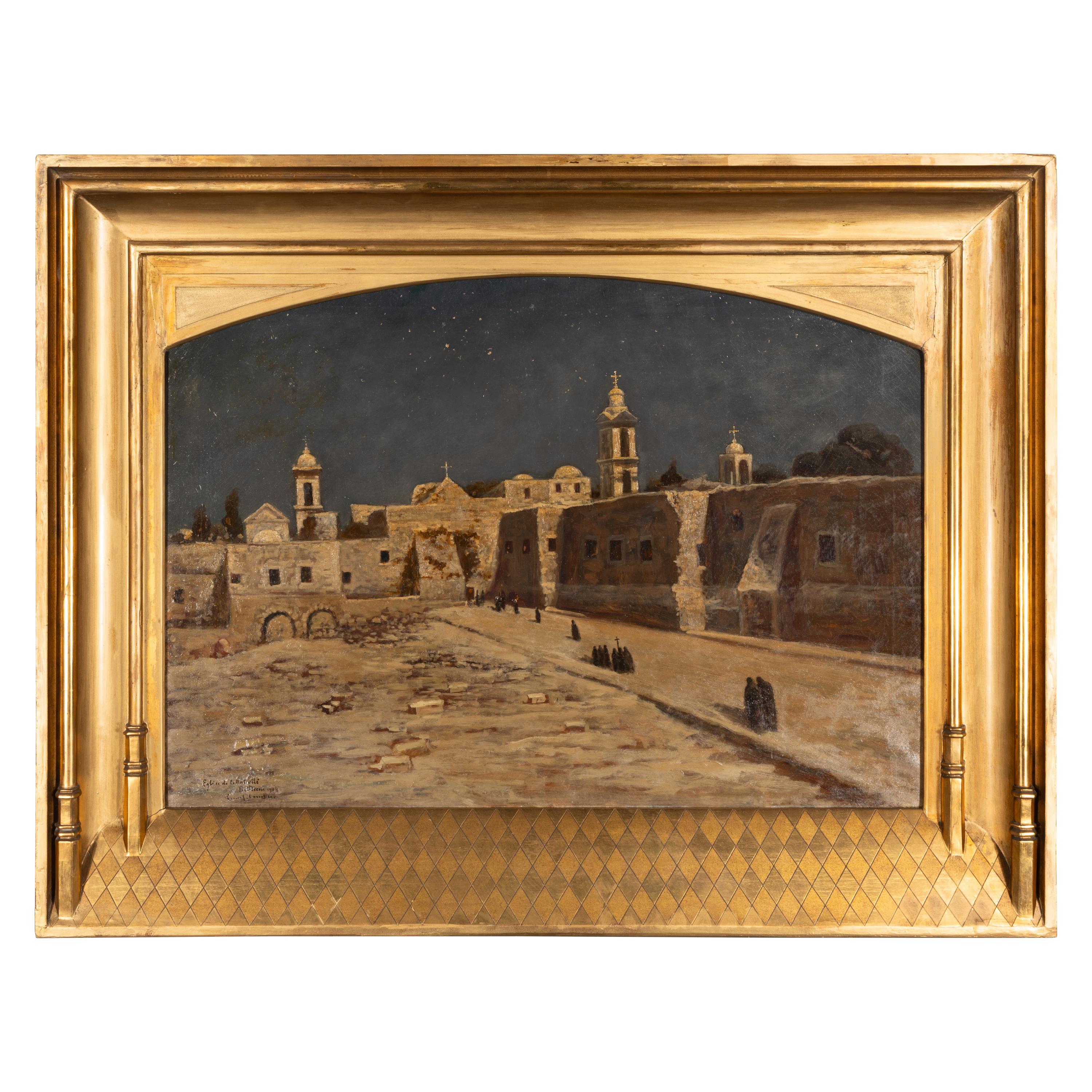Louis Gustave Cambier (Belgian, 1874-1949) — Bethlehem Church of the Nativity , 1904