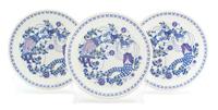 A Group of Ten Norwegian Figgjo Porcelain Side Plates Diameter 8 inches. — 20TH CENTURY