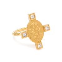 CATHY WATERMAN, HIGH KARAT GOLD AND DIAMOND RING