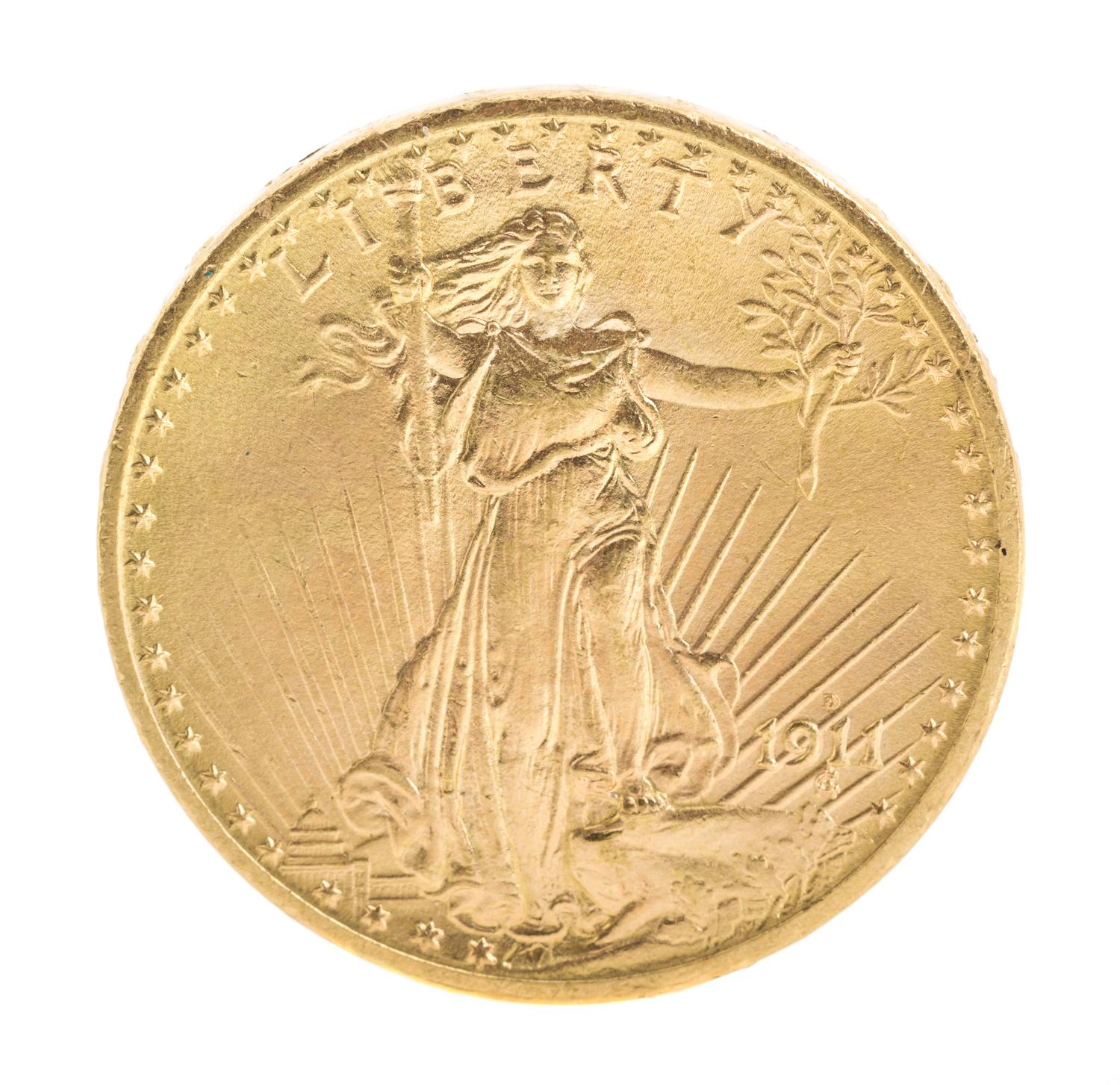 United States of America (1911), Gold $20 "Saint Gaudens" — Gold $20 "Saint Gaudens" - Denver Mint