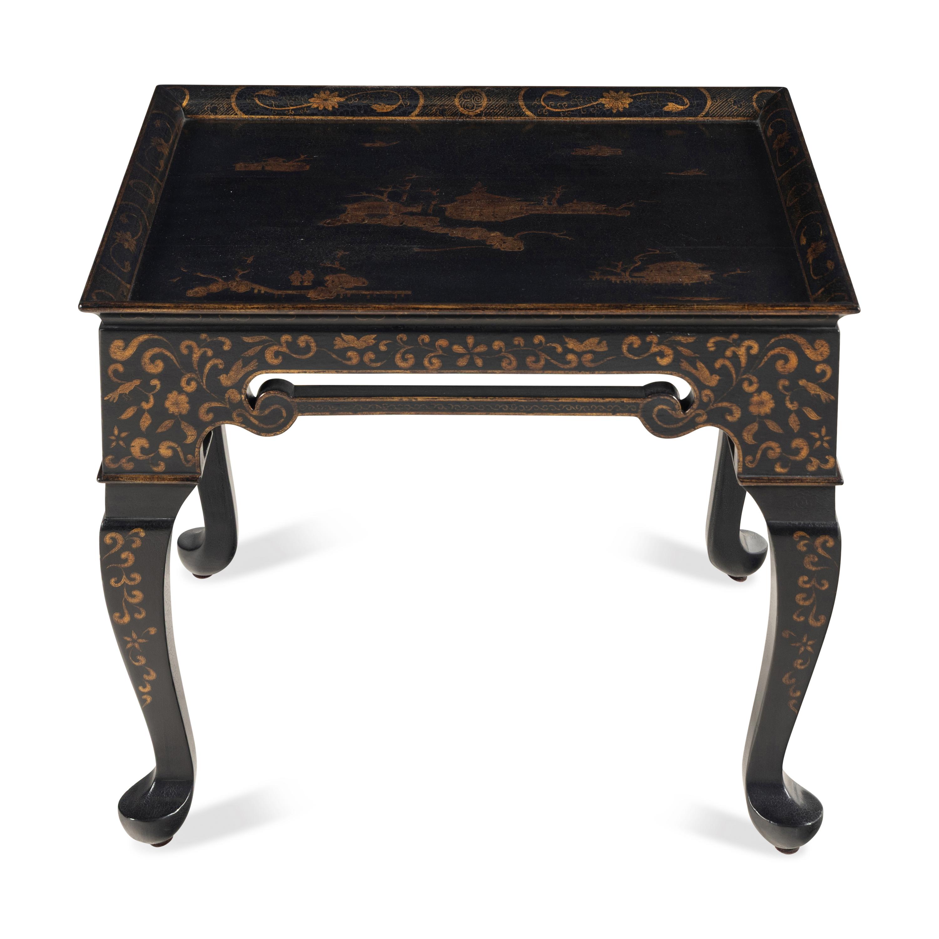 A Contemporary Lacquer Low Table