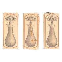 Lot of Three Parker Hale Flasks and Three Powder Horns