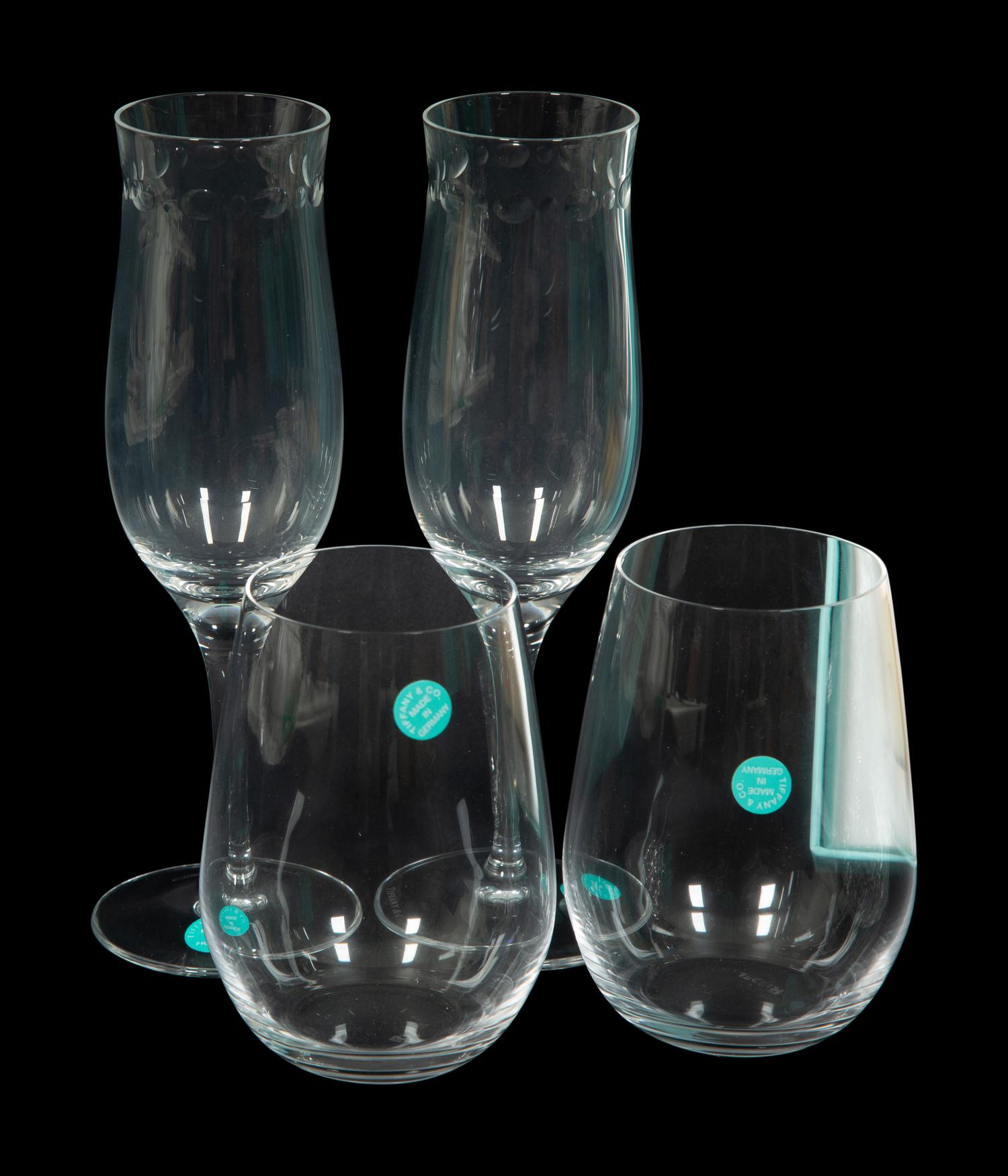 A Group of Tiffany and Co. Glass Articles