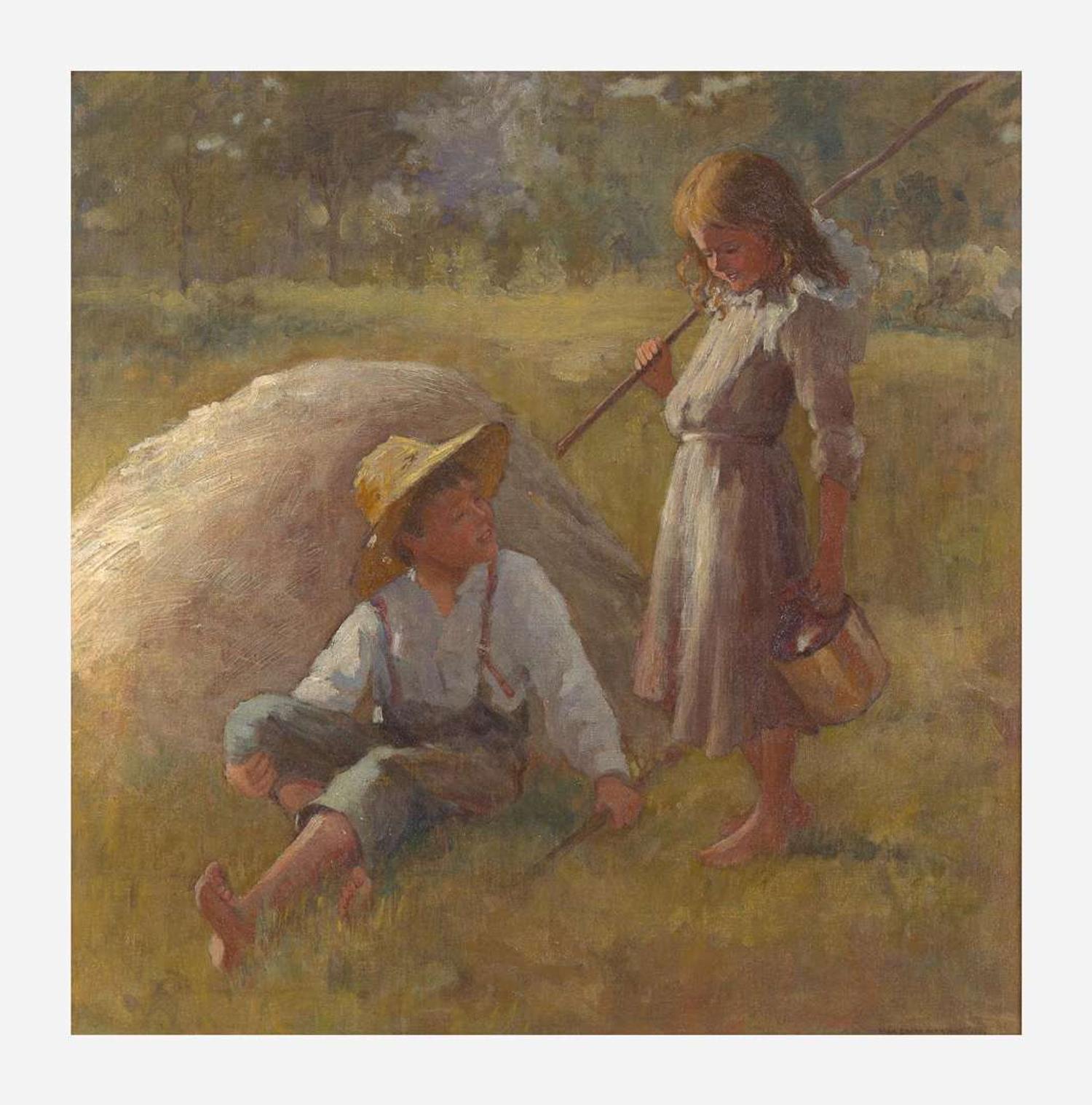 Adam Emory Albright (American, 1862-1957) Summer Love