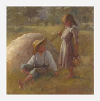 Adam Emory Albright (American, 1862-1957) Summer Love