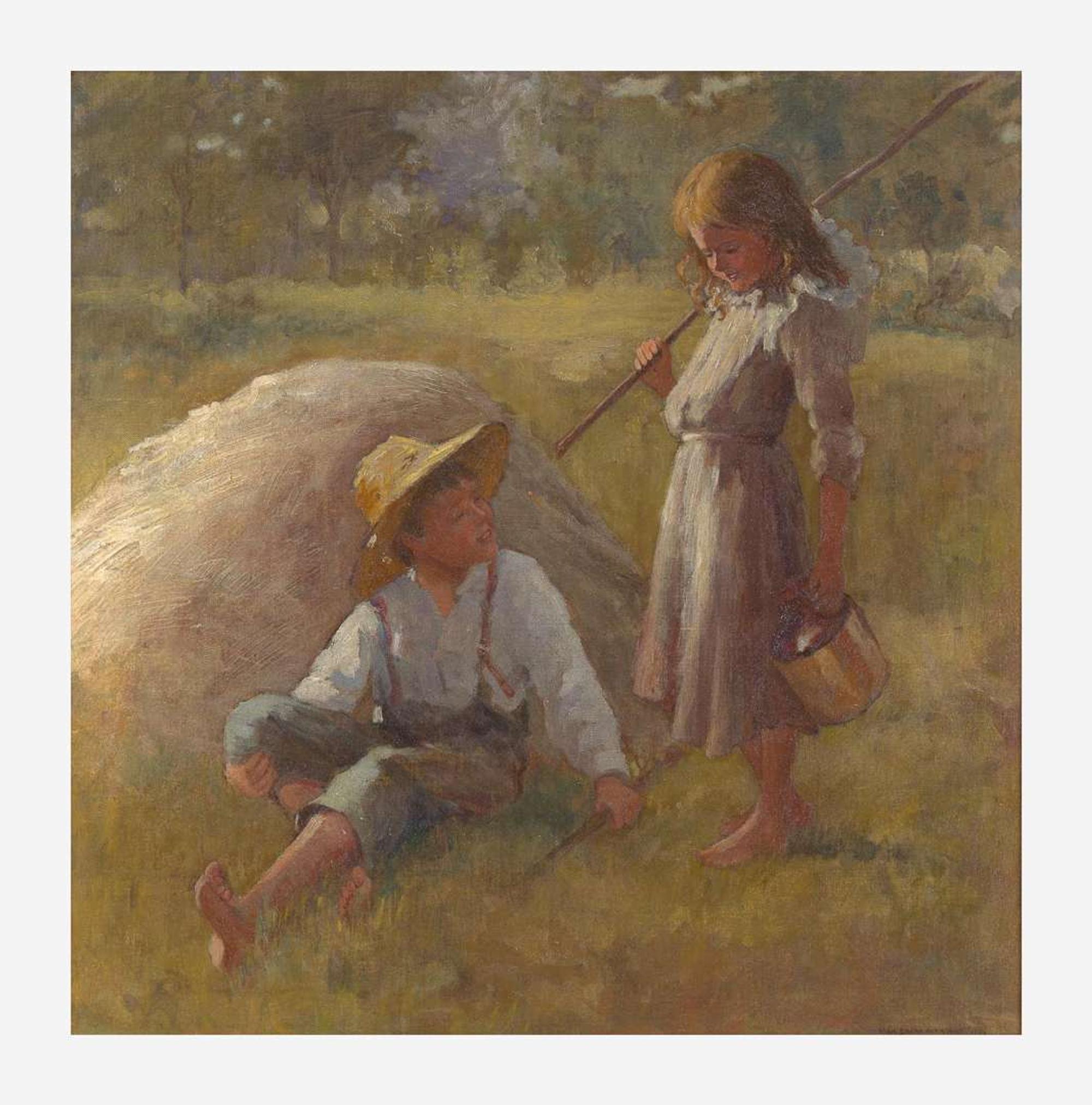 Adam Emory Albright (American, 1862-1957) Summer Love