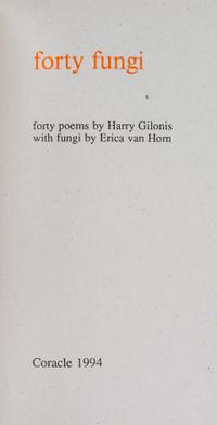 (CORACLE PRESS) A collection of 23 works, includes works by Richard Long, Simon Cutts, Erica Van Horn, Hamish Fulton, and others.