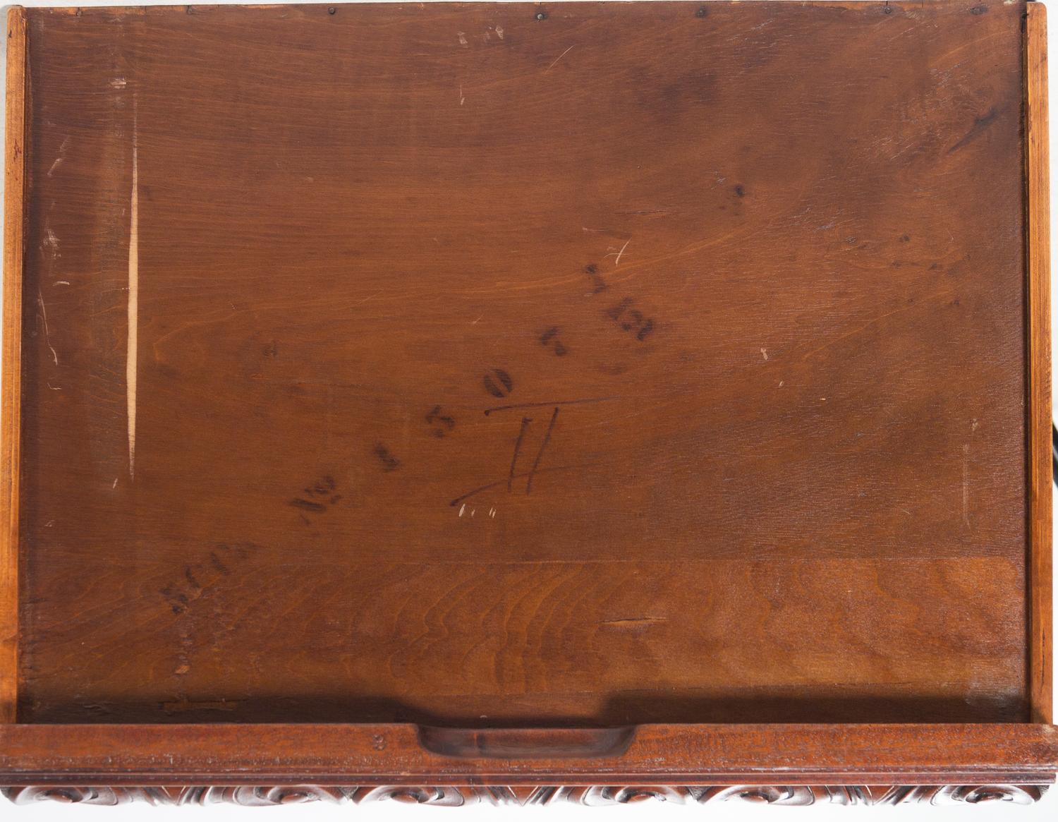 A Renaissance Revival Mahogany Library Table