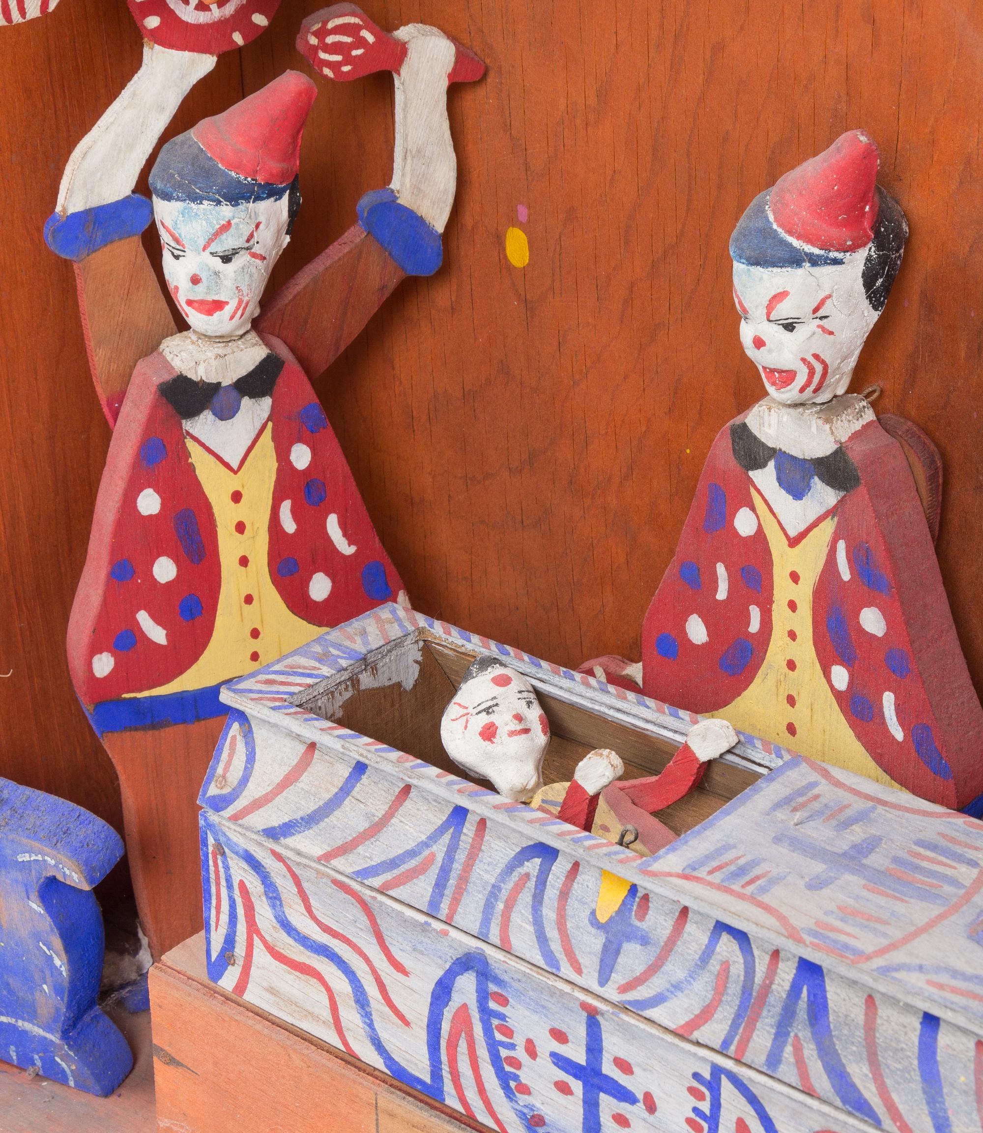 Anonymous, Mid 20th Century, A Mexican Clown Diorama