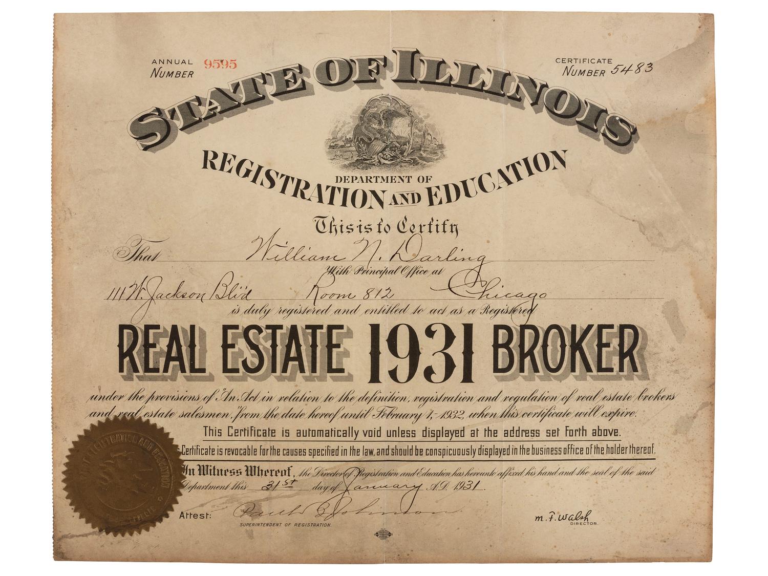 [CHICAGO - REAL ESTATE]. A group of architectural renderings and Lakefront development plans, comprising: