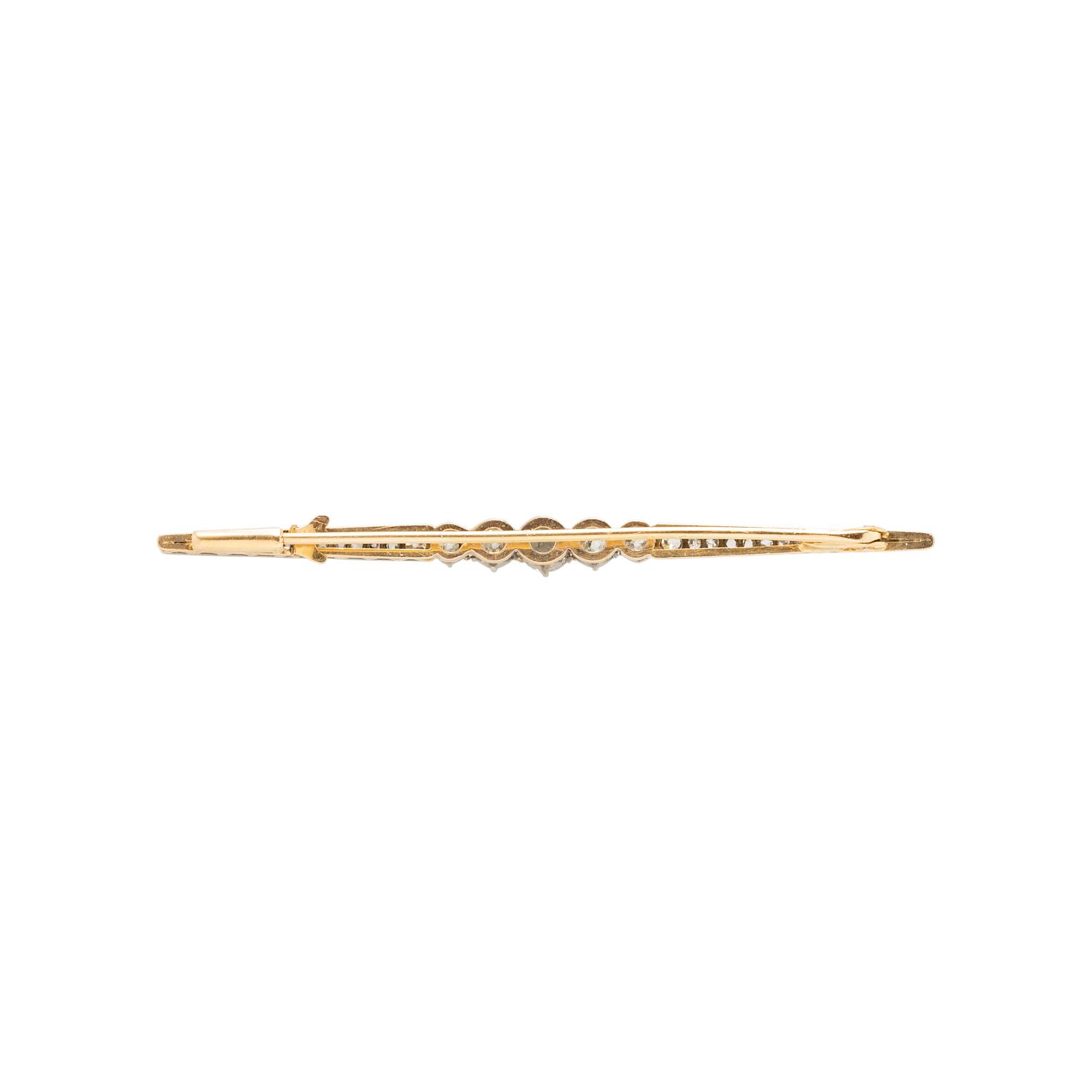 ANTIQUE, DIAMOND BAR PIN