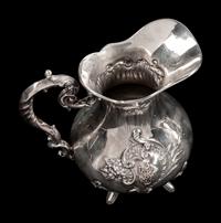A Continental Silver Five-Piece Tea and Coffee Service