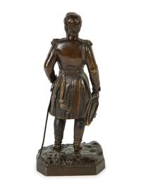 A Continental Bronze Figure