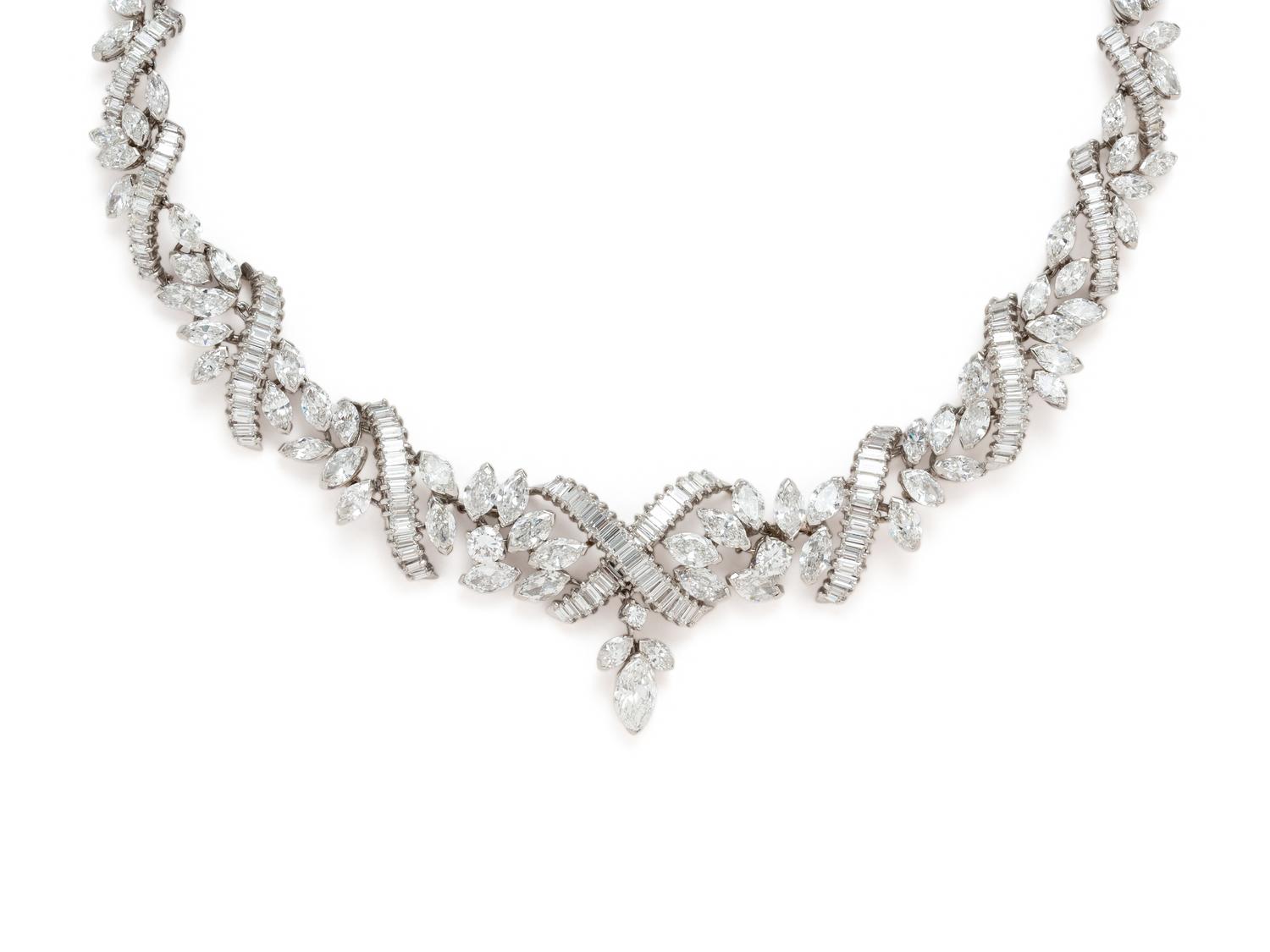 MARIANNE OSTIER, DIAMOND NECKLACE