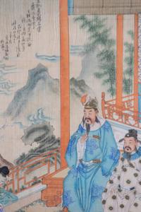 Two Chinese Paintings Depicting Ladies