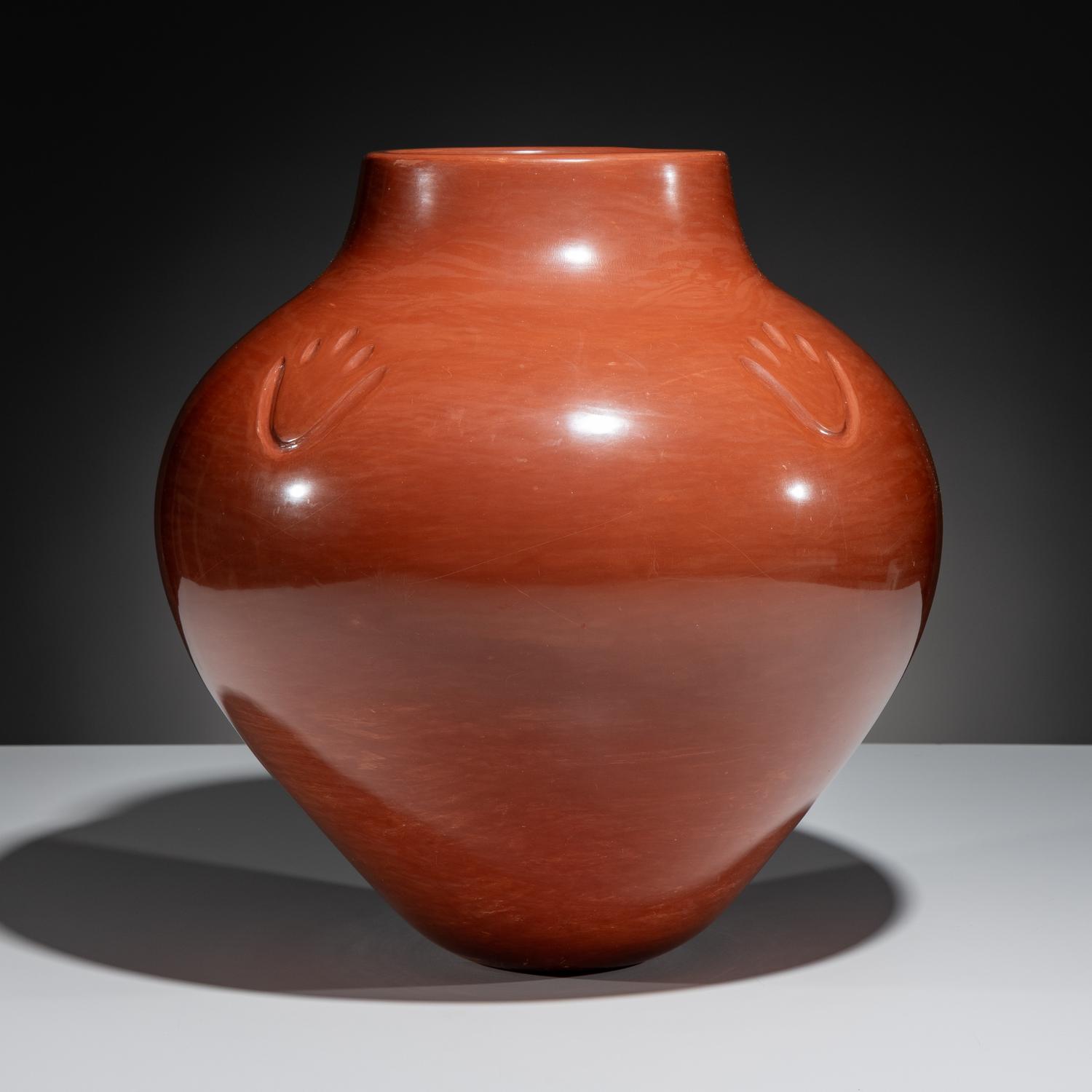 Redware Pottery Jar