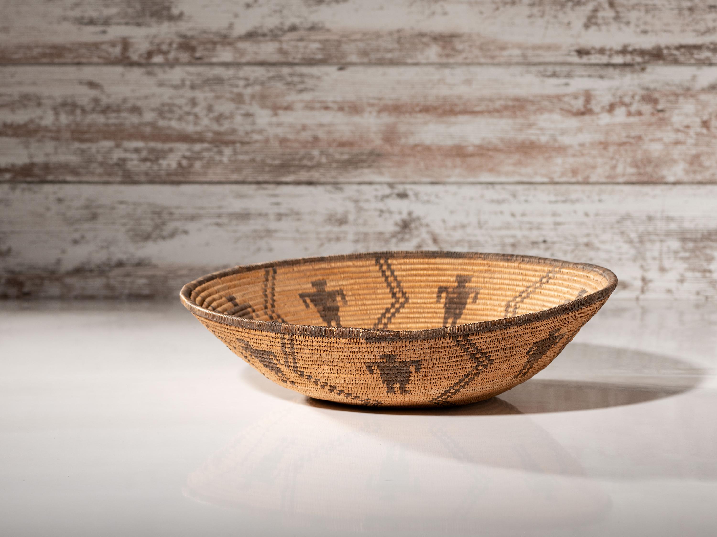 Apache Figural Basket