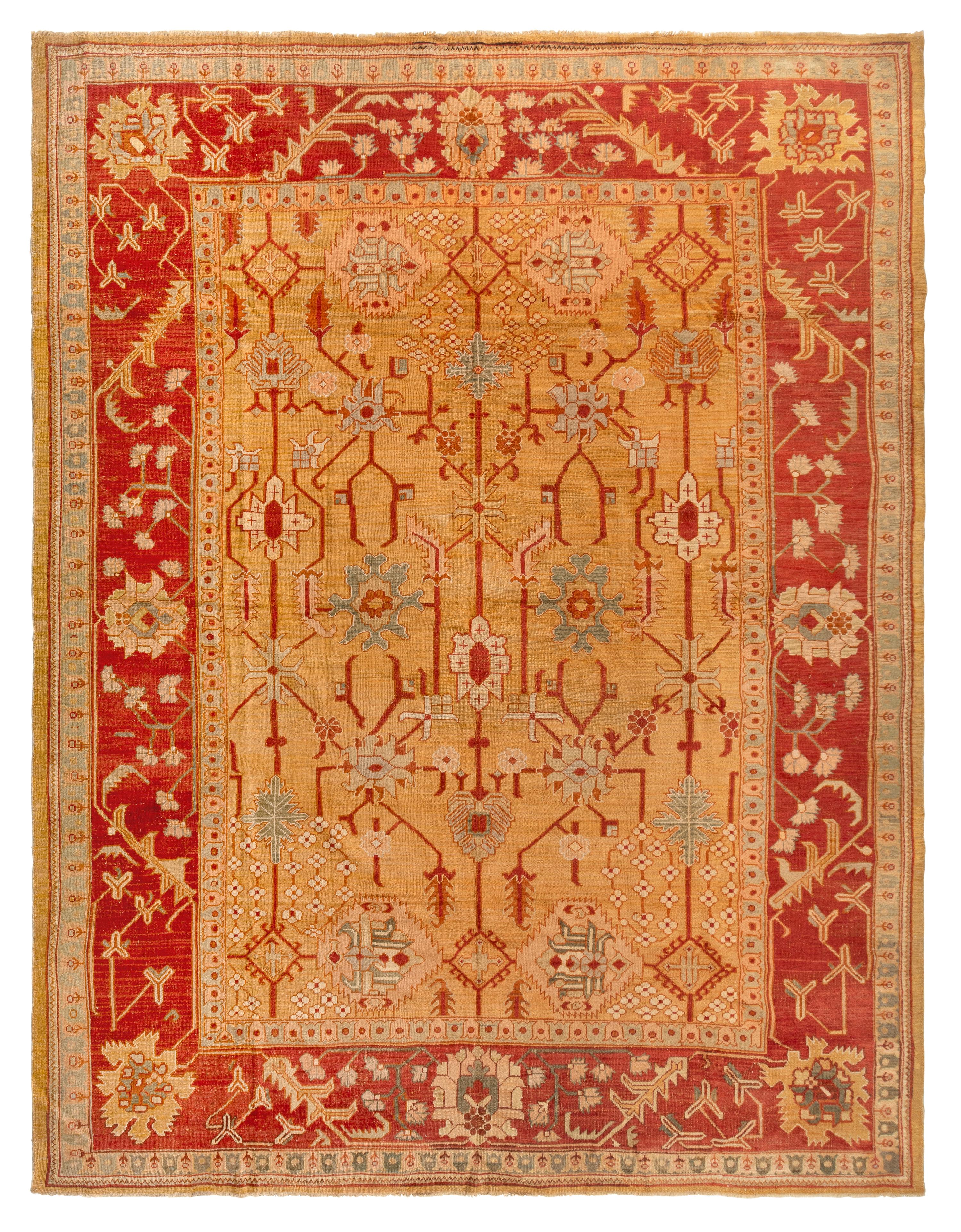 An Oushak Carpet