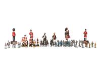 Fifty-Six Painted Lead and Cast Metal Soldiers