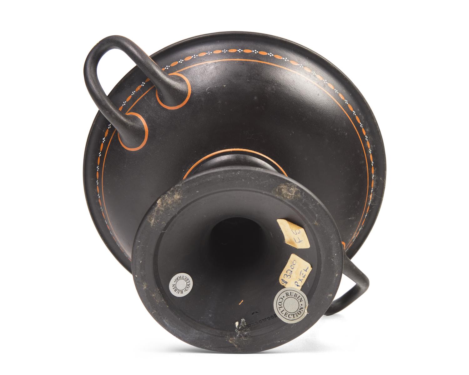 Two Wedgwood Black Basalt Wares