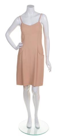 A Chanel Camel Dress Ensemble, Size: 40.