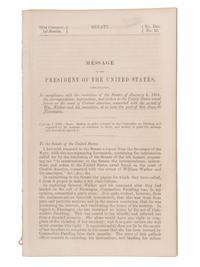 [FILIBUSTERS -- WALKER, William (1824-1860)]. Small grouping related to William Walker and the "Walker Expedition" to Nicaragua.