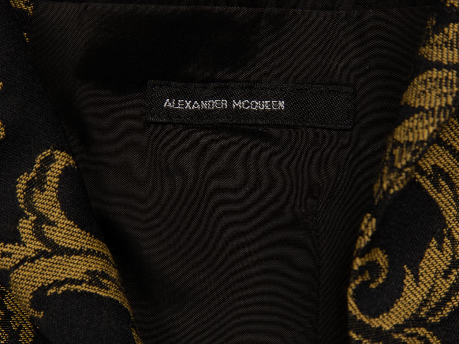 Alexander McQueen, Damask & Print Coat, A/W 1997