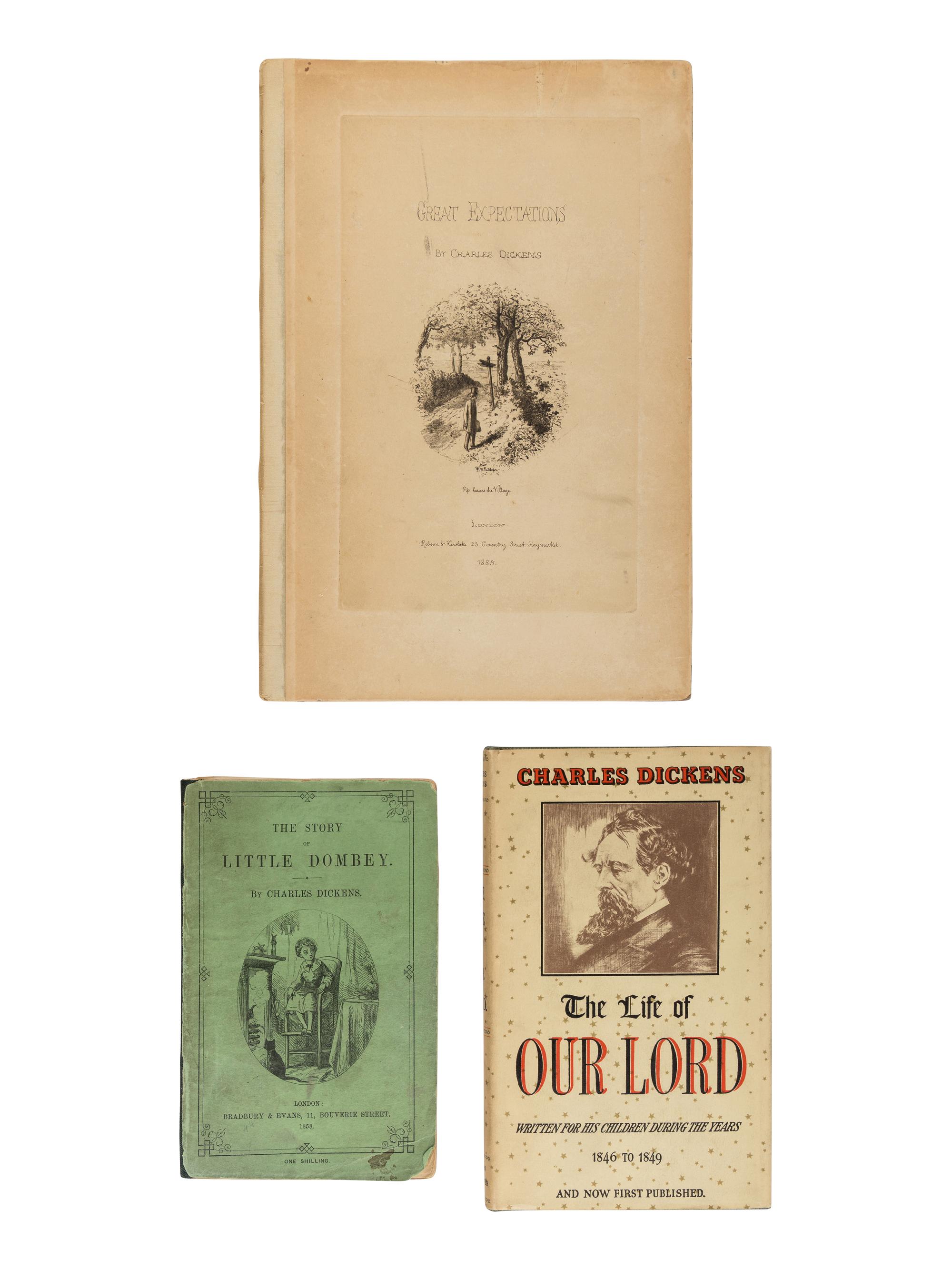 [DICKENS, Charles (1812-1870)]. A group of 12 works by or about Dickens, comprising: