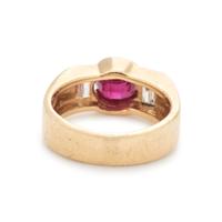 RUBY AND DIAMOND RING