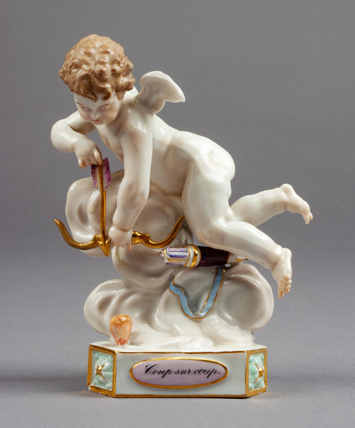 A Meissen Porcelain Figure Height 5 inches. — LATE 19TH/EARLY 20TH CENTURY