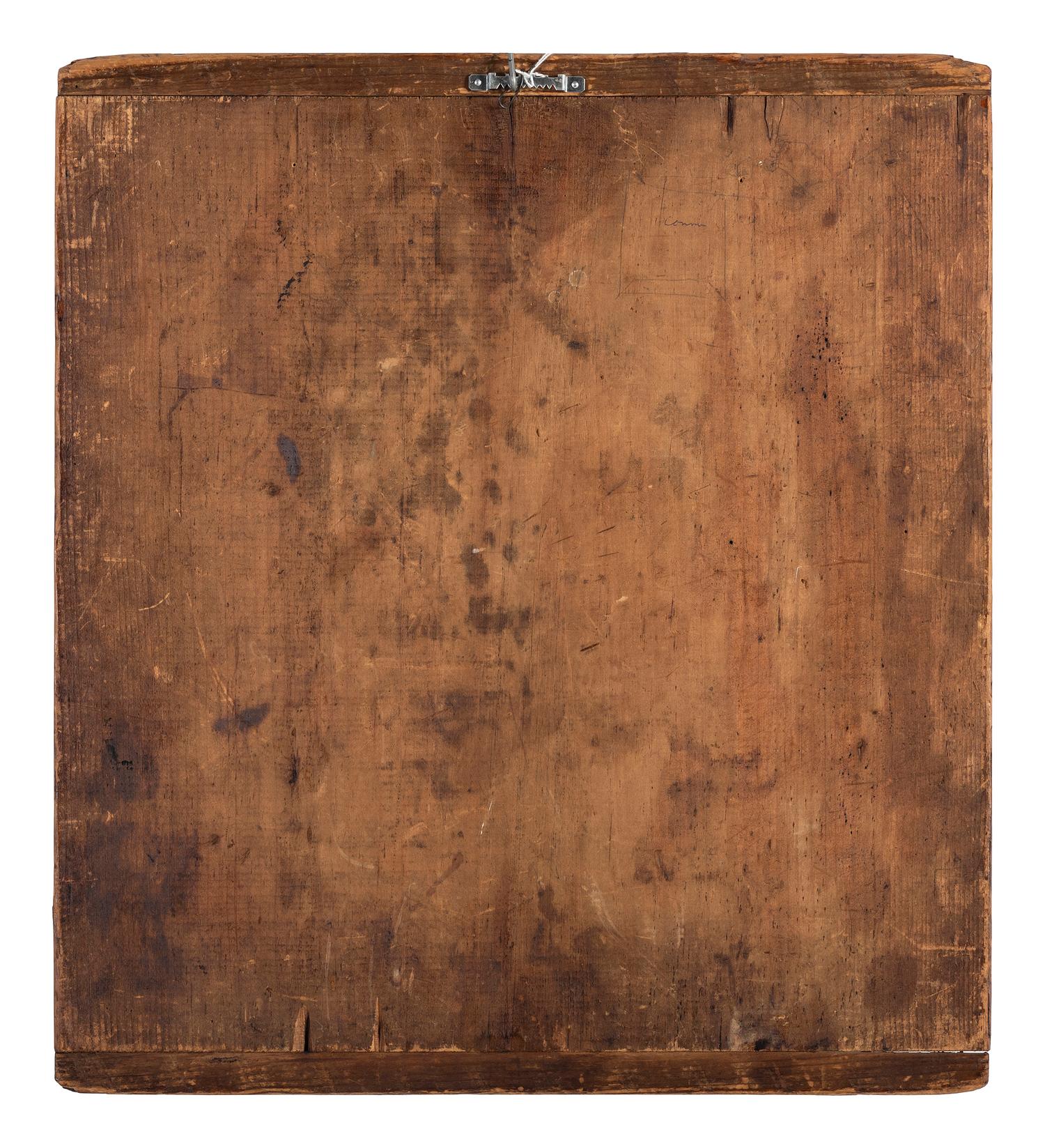 Two Polychrome Painted Game Boards