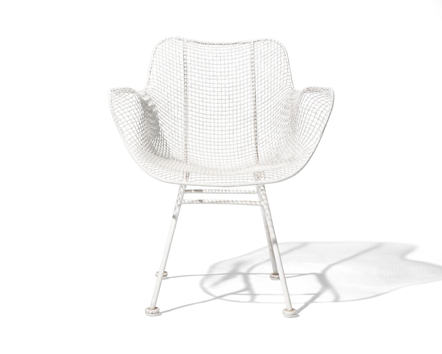 Four Sculptura Patio Chairs Woodard Furniture Company, USA