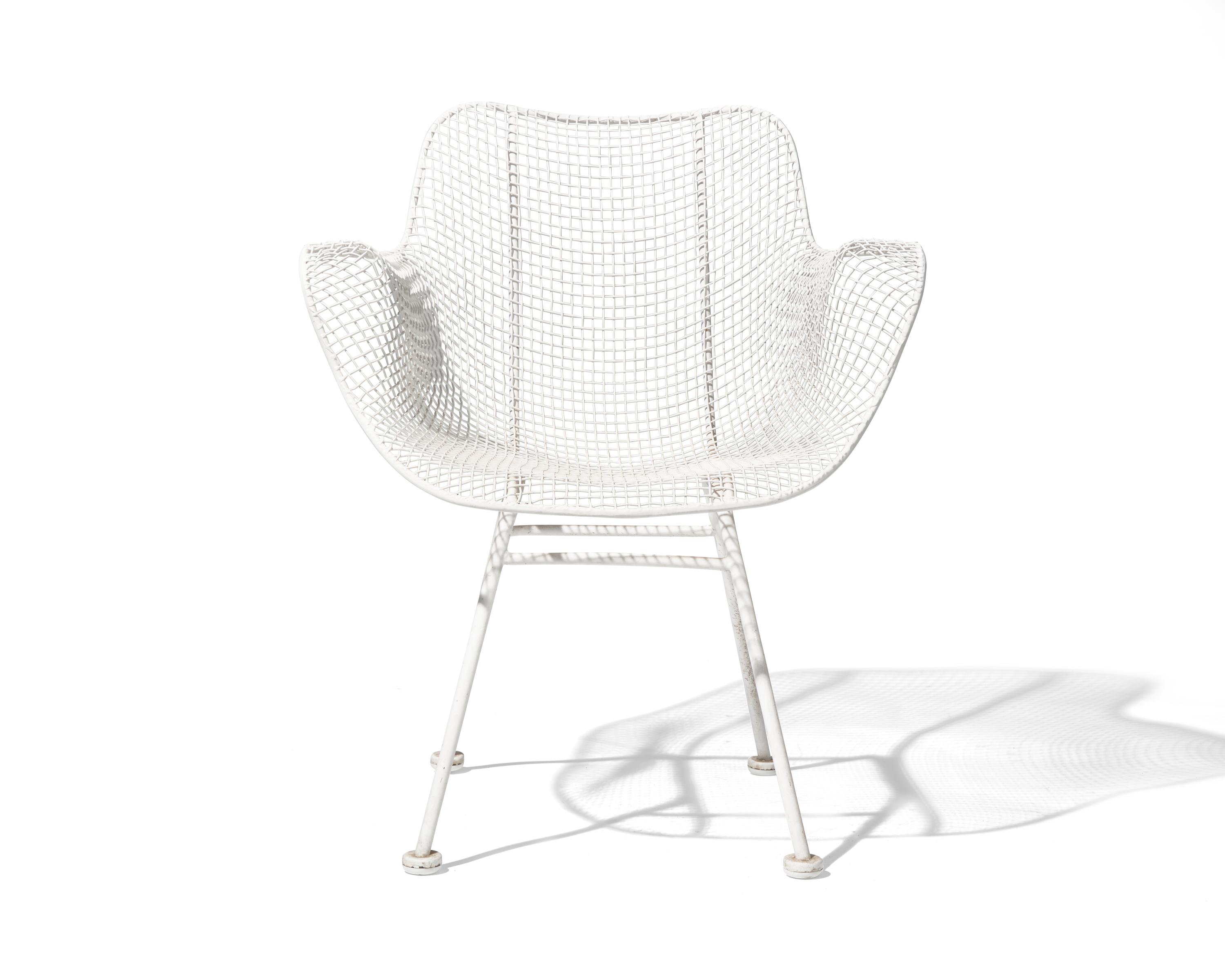 Four Sculptura Patio Chairs Woodard Furniture Company, USA