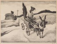 Thomas Hart Benton, (American, 1889–1975), Lonesome Road, 1938