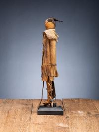 Early Southern Plains Hide Doll