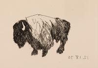 White Buffalo , edition 3/30