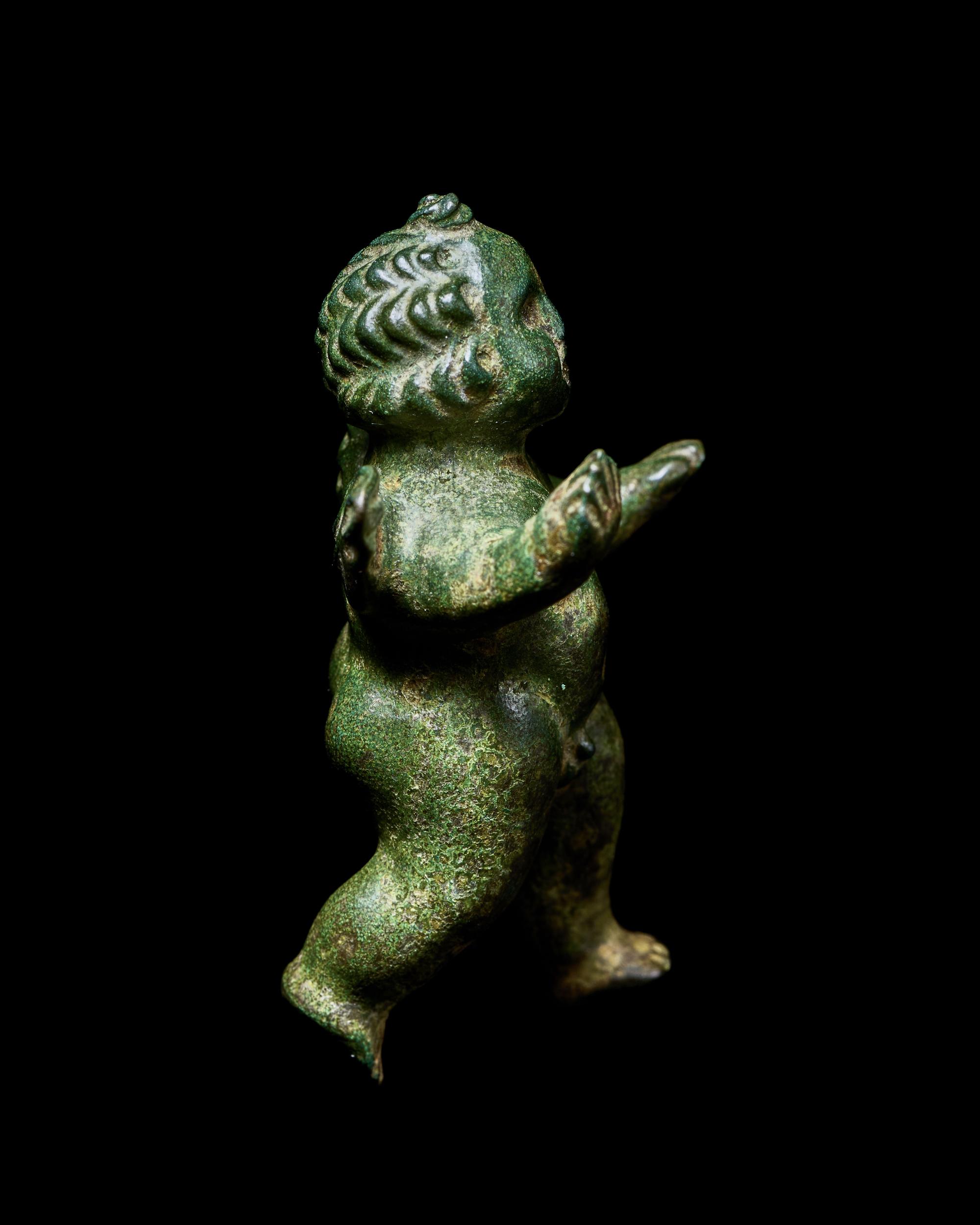 A Roman Bronze Eros