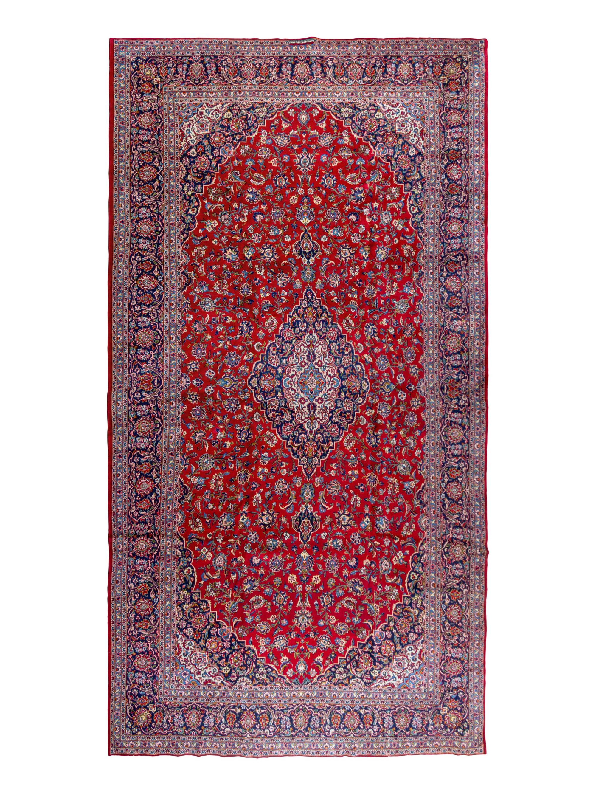 A Kirman Wool Rug