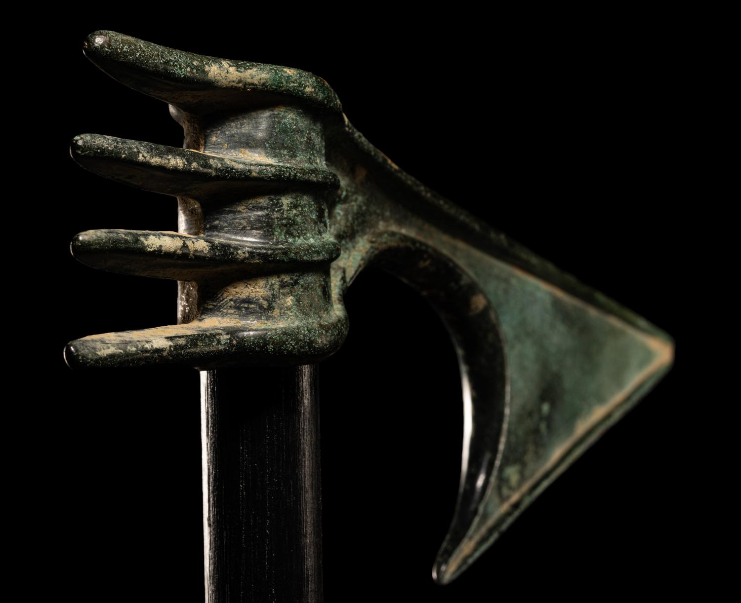 A Luristan Bronze Axehead