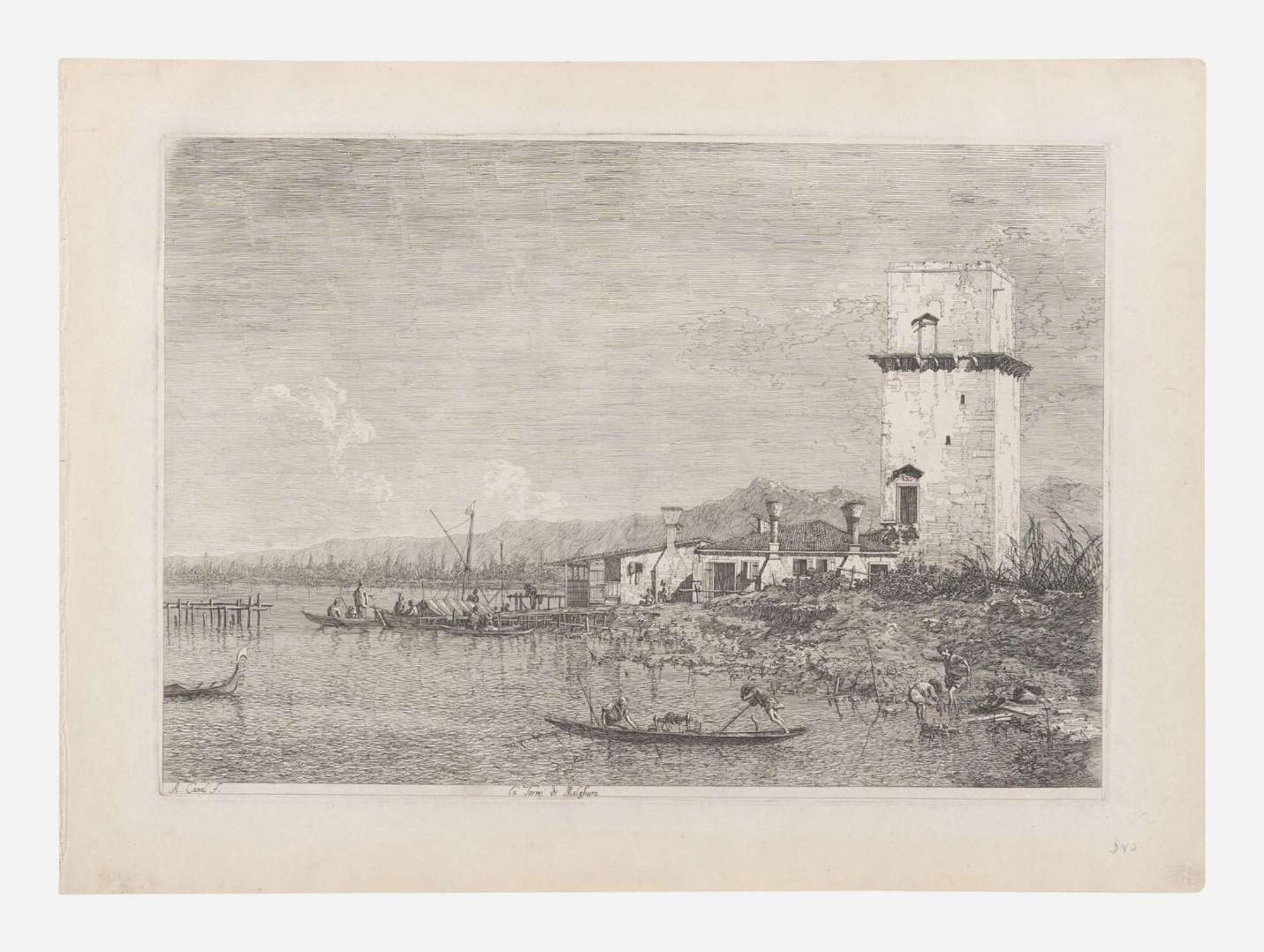 Canaletto (Giovanni Antonio Canal), (Italian, 1697-1768) - Vedute Altre Prese da i Luoghi Altre Ideate