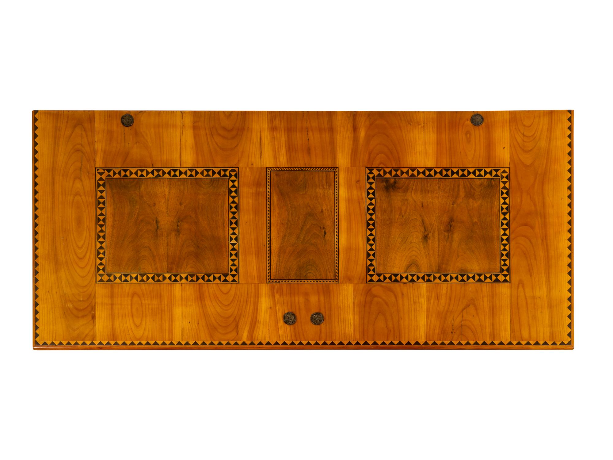 A Continental Parquetry Chest — 19TH CENTURY