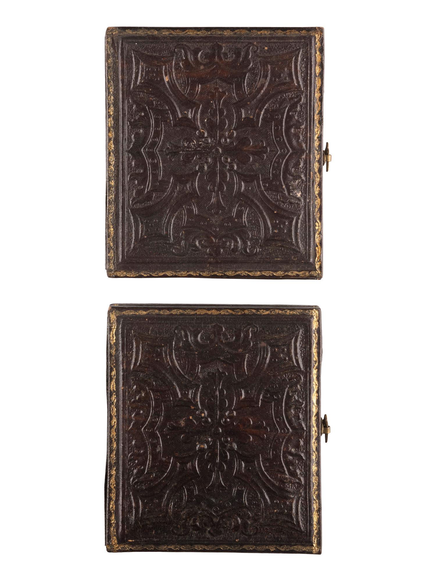 [EARLY PHOTOGRAPHY]. REES, Charles Richard (1825-1914), photographer. Ninth plate daguerreotypes featuring John W. Draper and his wife. New York, New York.