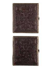 [EARLY PHOTOGRAPHY]. REES, Charles Richard (1825-1914), photographer. Ninth plate daguerreotypes featuring John W. Draper and his wife. New York, New York.